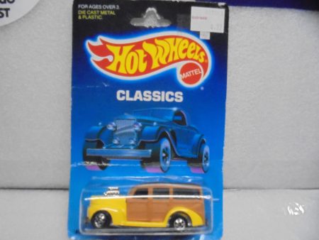 1988 HOT WHEELS Classics Yellow 40 s Woodie w Blackwalls Online now