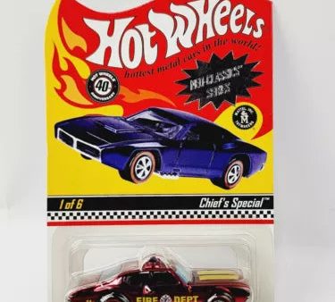 HOT WHEELS RLC NEO CLASSICS RED OLDS 442 FIRE DEPT. CHIEF S SPECIAL For Discount