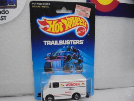 1986 HOT WHEELS Trailbusters Wonder Bread Combat Medic Truck w Blackwalls Sale