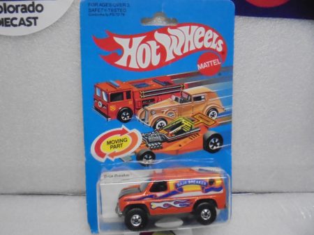 1982 HOT WHEELS Orange Baja Breaker Van w Blackwalls Hot on Sale