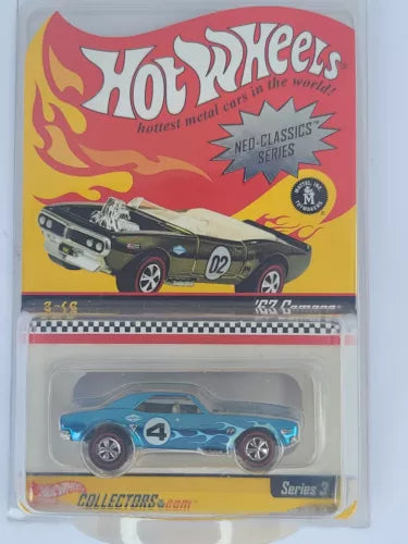 HOT WHEELS RLC NEO CLASSICS BLUE  67 CAMARO Online Hot Sale