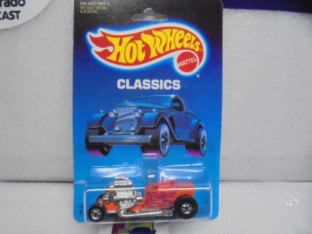 1988 HOT WHEELS Classics Orange T-Bucket w Blackwalls Online now