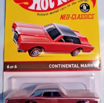 HOT WHEELS RLC NEO CLASSICS RED CONTINENTAL MARK III Online Hot Sale