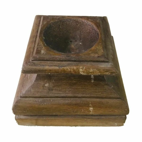 Candle Holder Alexandra House Living Recycled Wood 30 x 23 x 31 cm For Discount