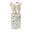 Pot for Kitchen Utensils Versa Sansa Ceramic 10 x 15 x 10 cm Sale