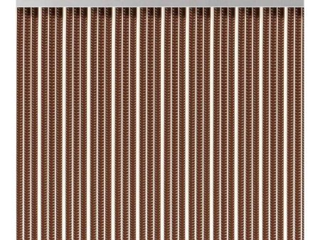 Curtain Acudam S-350 Doors Brown Exterior PVC Aluminium Tapes 90 x 210 cm Online Hot Sale