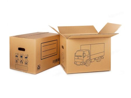 Cardboard box for moving Fun&Go 60 x 40 x 40 cm (1 Unit) For Cheap