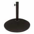 Base for beach umbrella Aktive 45 x 33 x 45 cm Cement Steel For Discount