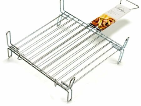 Grill Double 35 x 35 cm Zinc-plated steel (5 Units) on Sale