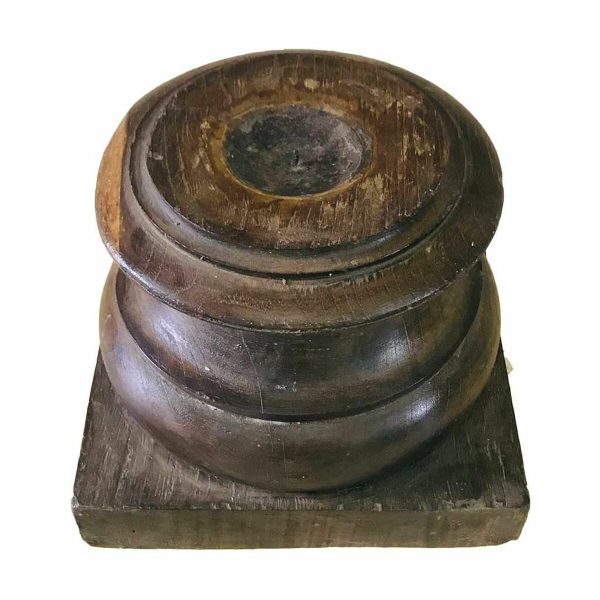 Candle Holder Alexandra House Living Recycled Wood 26 x 21 x 26 cm Hot on Sale