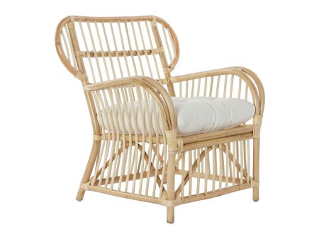 Armchair DKD Home Decor 8424001826964 Natural Rattan (86 x 65 x 95 cm) Online now