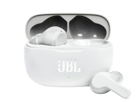 Headphones with Microphone JBL JBLW200TWSWHT White Plastic Online Hot Sale