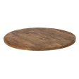 Tabletop Beige 80 x 80 x 3 cm Circular Occasional Online Sale