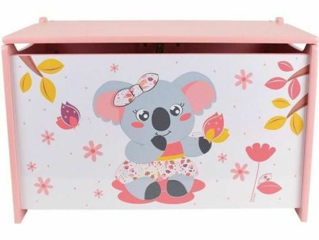 Chest Fun House CALLY MIMI KOALA Pink Wood 40 x 58 x 36 cm Hot on Sale