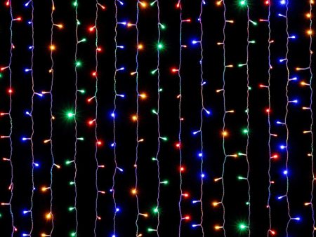 Wreath of LED Lights Multicolour 12 W Christmas For Cheap