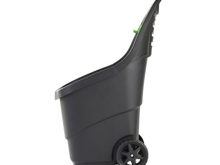 Garden Cart 65 L 87 x 60 x 50 cm Black polypropylene For Sale