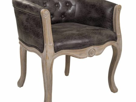 Armchair Alexandra House Living Grey Foam Rubber 61 x 71 x 61 cm Hot on Sale