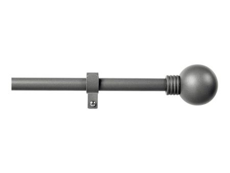 Curtain Bar Stor Planet Extendable Dark grey (110 cm) Hot on Sale