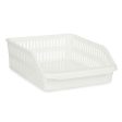 Fridge Organiser White Plastic 26 x 9,3 x 30,5 cm (24 Units) For Discount