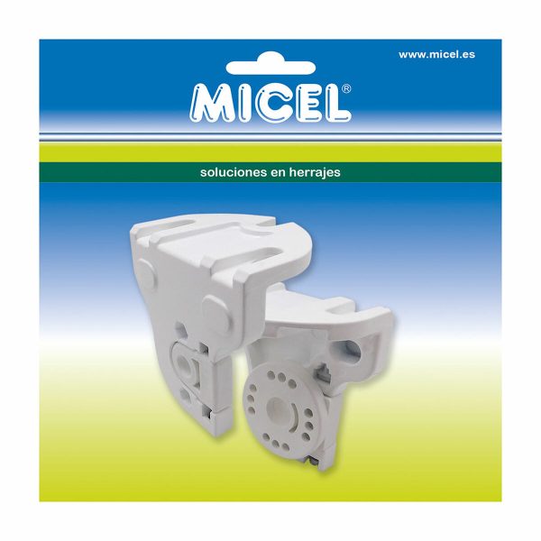 Awning bracket Micel TLD03 White 11,3 x 8,5 x 11 cm Shaft 2 Pieces Cheap