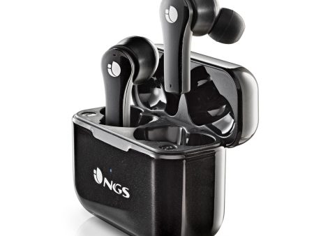 Bluetooth Headphones NGS ARTICA BLOOM Black Hot on Sale