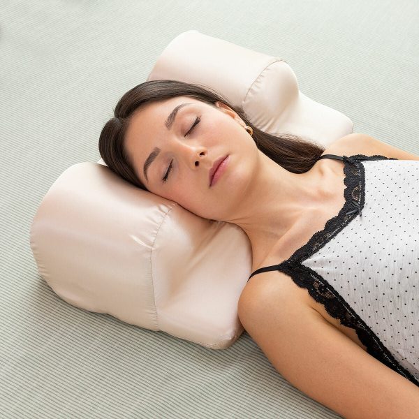 Anti-Wrinkle Neck Pillow with Satin Cover Youthlow InnovaGoods on Sale