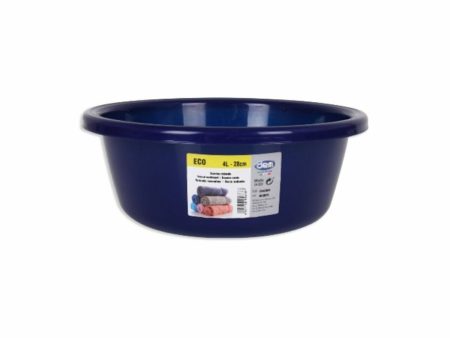 Washing-up Bowl Dem Eco 28 x 28 x 11 cm Circular Blue 4 L Cheap