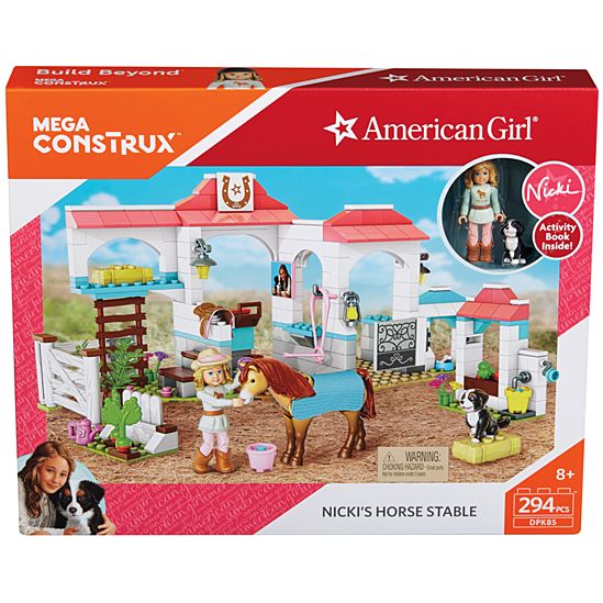 Mega Bloks American Girl Nicki Horse Stables Discount