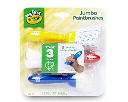 Crayola My First Jumbo Paintbrushes For Sale